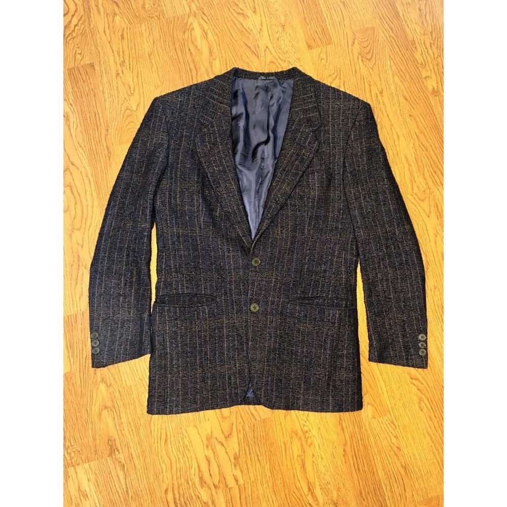 Missoni Uomo Tweed Blazer Mens 48R Wool Woven Made In Italy‎ Wool Silk Mohair
